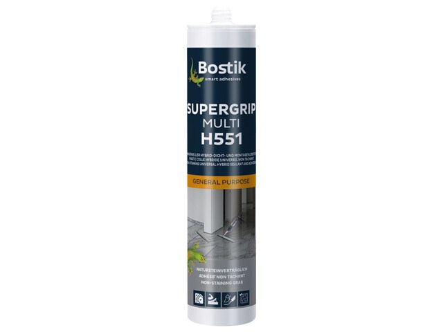 Bostik H551 Supergrip Multi  weiß   430gr