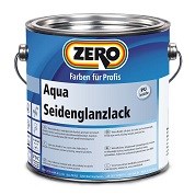 Zero Aqua Seidenglanzlack weiß       750ML