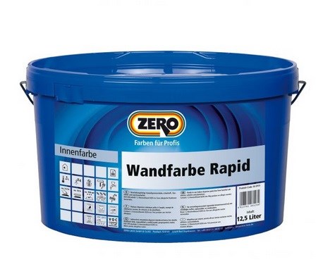 Zero Wandfarbe Rapid weiß           12,5LTR