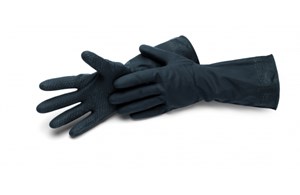 Latex-Handschuhe Durakleen schwarz  4261.