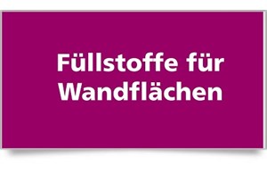 Füllstoffe für Wandflächen