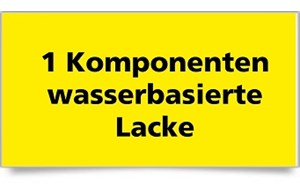 1K-wässrige Lacke